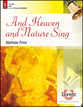 And Heaven and Nature Sing Handbell sheet music cover